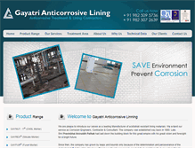 Tablet Screenshot of anticorrosivelining.com